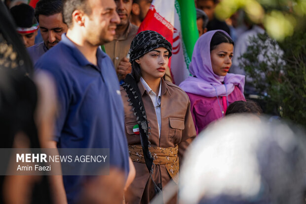 شادپیمایی عید غدیر در شیراز