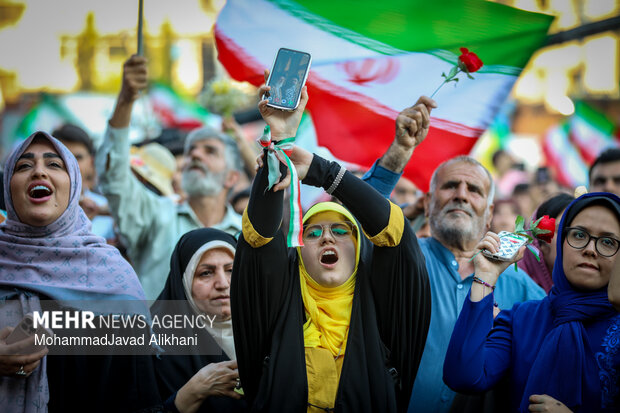 مهمونی کیلومتری عید غدیر در تهران