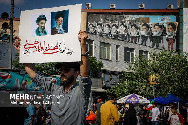مهمونی کیلومتری عید غدیر در تهران