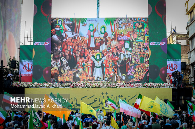 مهمونی کیلومتری عید غدیر در تهران