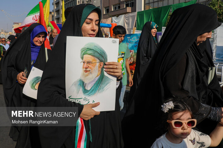 مهمونی کیلومتری عید غدیر در تهران