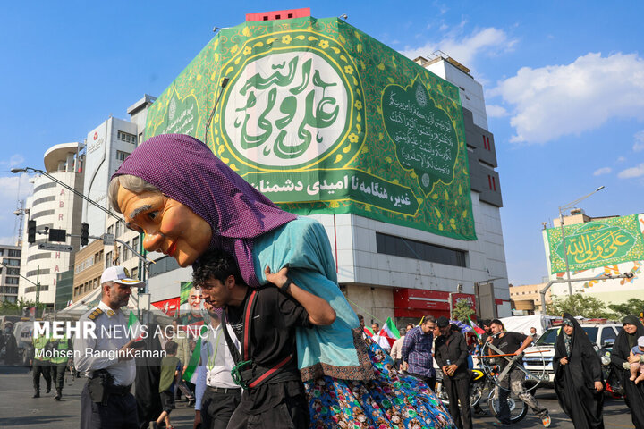 مهمونی کیلومتری عید غدیر در تهران