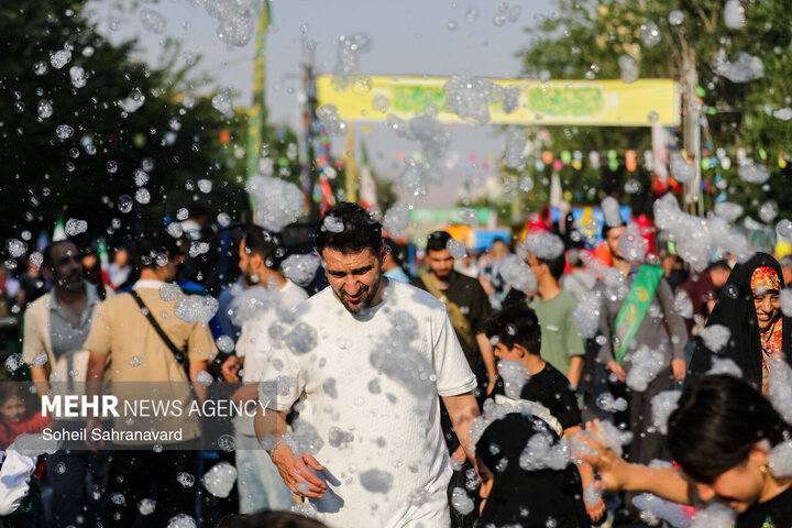 مهمونی کیلومتری عید غدیر در تهران