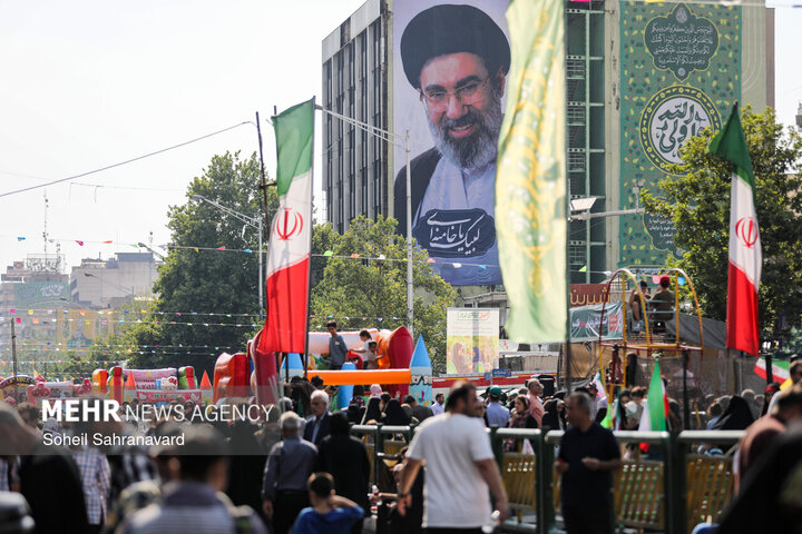 مهمونی کیلومتری عید غدیر در تهران