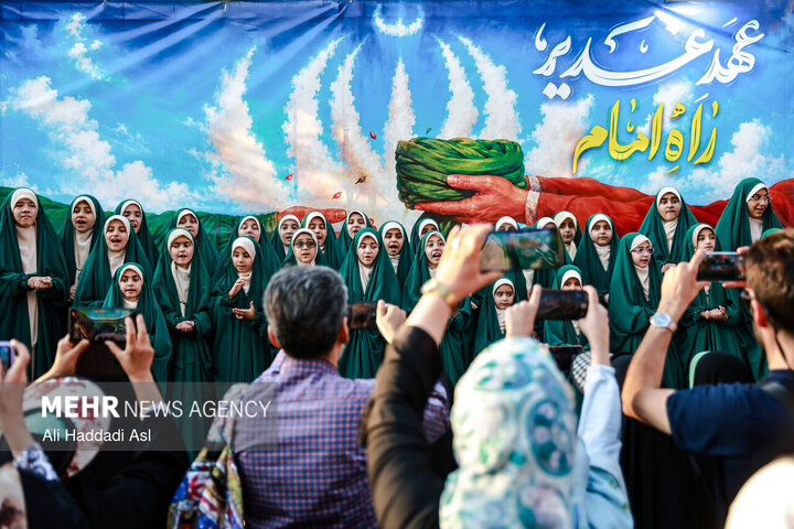 مهمونی کیلومتری عید غدیر در تهران