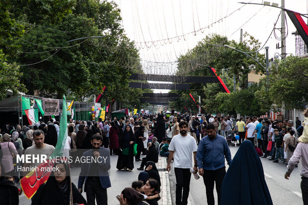 مهمونی کیلومتری عید غدیر در گرگان