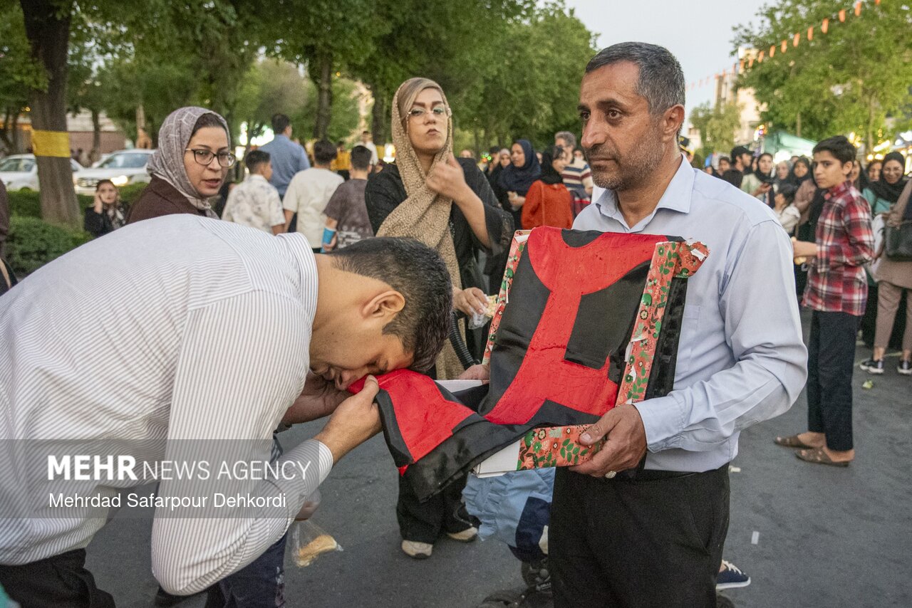 جشن خانوادگی غدیر در شهرکرد