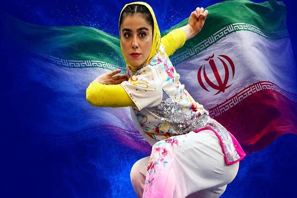 ايران،عنوان،بانوي،ووشو،قهرمان،مدال،دختران،تلاش،توان،تالو،باو ...
