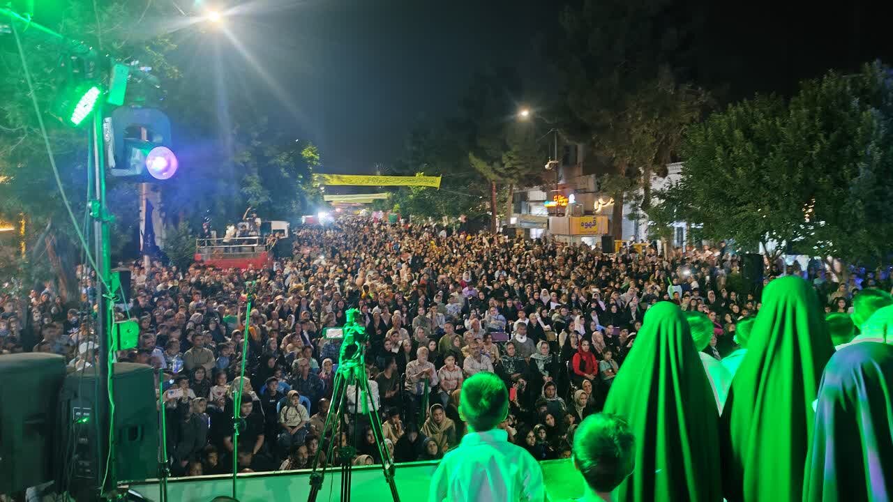 برگزاری مهمونی کیلومتری غدیر در نیشابور