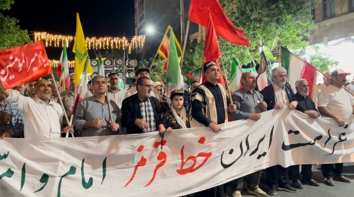 نود و ششمین شب تجمع در شهرکرد
