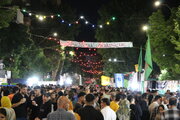 طنین نوای «یاعلی» در اجتماع شبانه مردم کرمانشاه