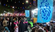استقبال بی‌نظیر قوچانی ها از جشن کیلومتری غدیر