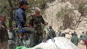 گچساران میزبان مانور نجات کوهستان محیط‌بانان؛تأکید بر حفظ جان نیروها