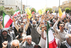 راهپیمایی گرامیداشت قیام ۱۵ خرداد در قم