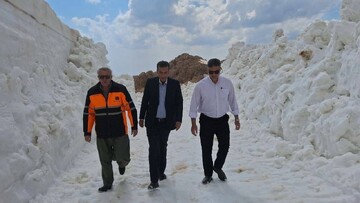 بازگشایی مسیر ارتفاعات شاهو در منطقه پیازدول
