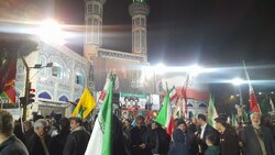 تجدید بیعت مردم دارالشهدای آران و بیدگل با رهبر معظم انقلاب
