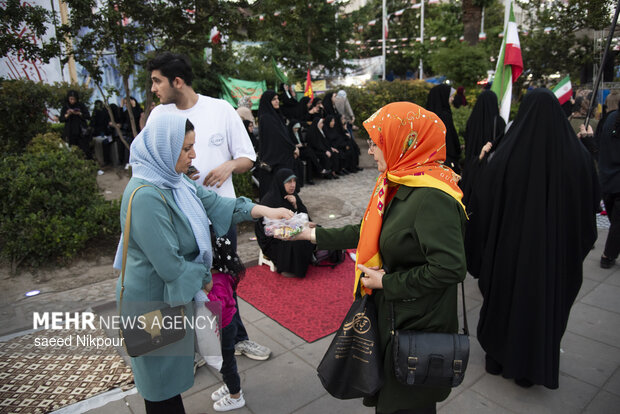 مهمونی کیلومتری غدیر در رشت
