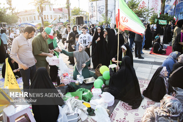 مهمونی کیلومتری غدیر در رشت