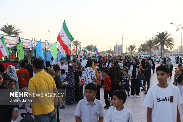 مهمونی کیلومتری غدیر در بندرعباس