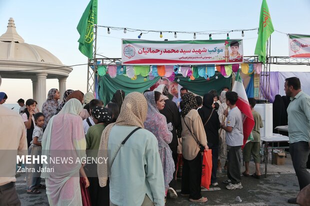 مهمونی کیلومتری غدیر در بندرعباس