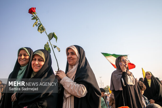 مهمونی کیلومتری عید غدیر در تهران