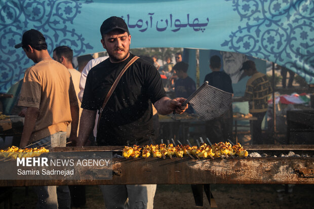 مهمونی کیلومتری عید غدیر در تهران