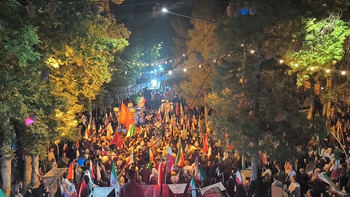 نود و هفتمین اجتماع نحن منتقمون مردم کرمانشاه