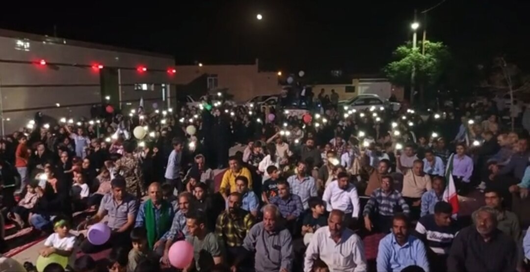 خروش انقلابی مردم در دهستان جلگه شهرستان بهاباد