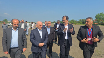 روند رفع موانع پروازی فرودگاه نوشهر تسریع می‌شود