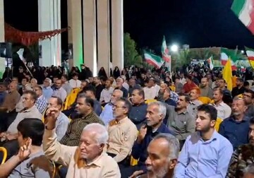 راهپیمایی و اجتماع حماسی مردم انقلابی آبدان