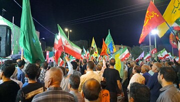 موج ۹۸ حماسه حضور مردم اردستان