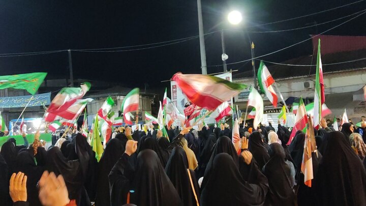 شب نود و هشتم تجمع لنگرودی ها با نوای «حیدر حیدر»