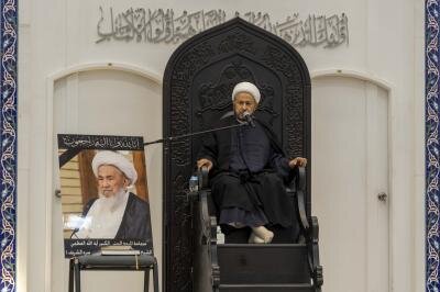 برگزاری مجلس ترحیم آیت الله فیاض در نجف اشرف/ تصاویر