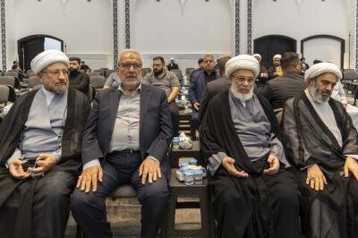 برگزاری مجلس ترحیم آیت الله فیاض در نجف اشرف/ تصاویر