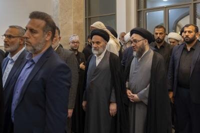برگزاری مجلس ترحیم آیت الله فیاض در نجف اشرف/ تصاویر