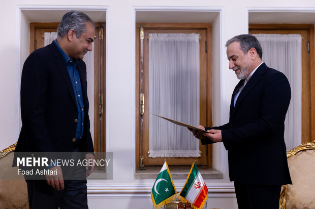 دیدار وزیر کشور پاکستان با وزیر امور خارجه ایران