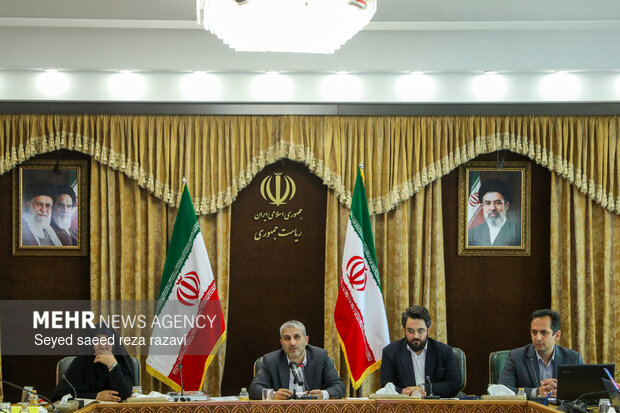 نشست خبری  رئیس مرکز ارتباطات مردمی ریاست‌جمهوری