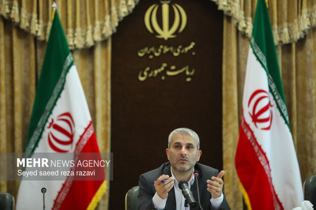 نشست خبری  رئیس مرکز ارتباطات مردمی ریاست‌جمهوری