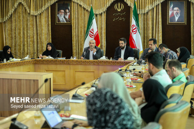 نشست خبری  رئیس مرکز ارتباطات مردمی ریاست‌جمهوری