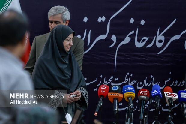 نشست خبری رئیس سازمان حفاظت محیط زیست