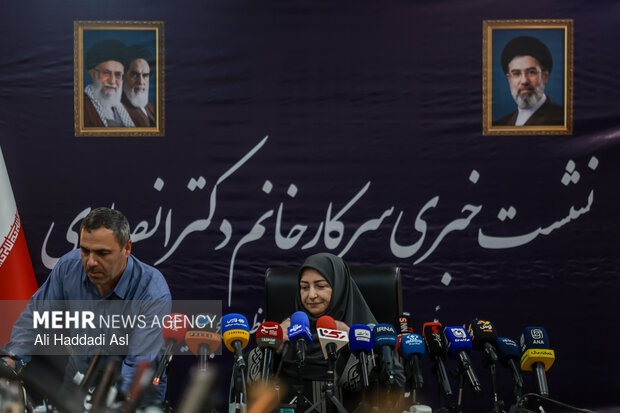 نشست خبری رئیس سازمان حفاظت محیط زیست