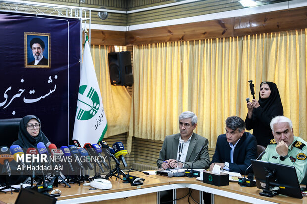 نشست خبری رئیس سازمان حفاظت محیط زیست