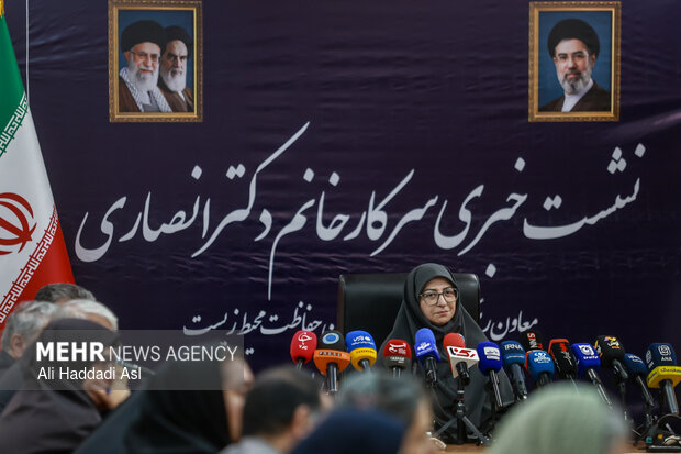نشست خبری رئیس سازمان حفاظت محیط زیست