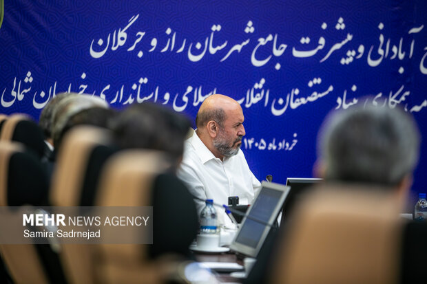 آیین عقد تفاهم‌نامه همكاری بنياد‌مستضعفان و استانداری خراسان‌شمالی