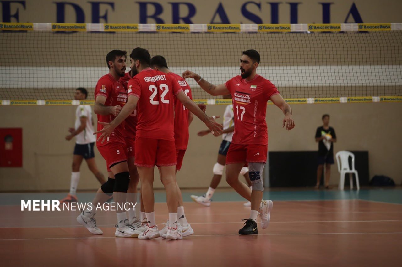 خرداد،برزيل،ست،ايران،تيم،مصاف