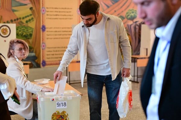 پایان رأی‌گیری در انتخابات پارلمانی ارمنستان