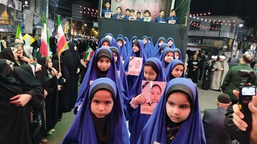 اجرای سرود «بیتاب میناب» از گروه سرود ضُحی در آستانه اشرفیه 