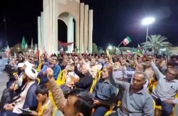 اجتماع حماسی مردم انقلابی آبدان