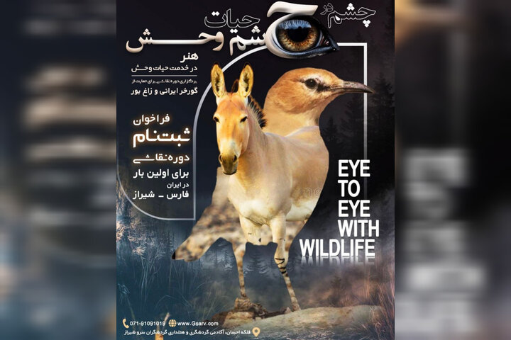 رویداد تجسمی «چشم در چشم حیاتوحش» برگزار میشود رویداد تجسمی «چشم در چشم حیاتوحش» برگزار میشود