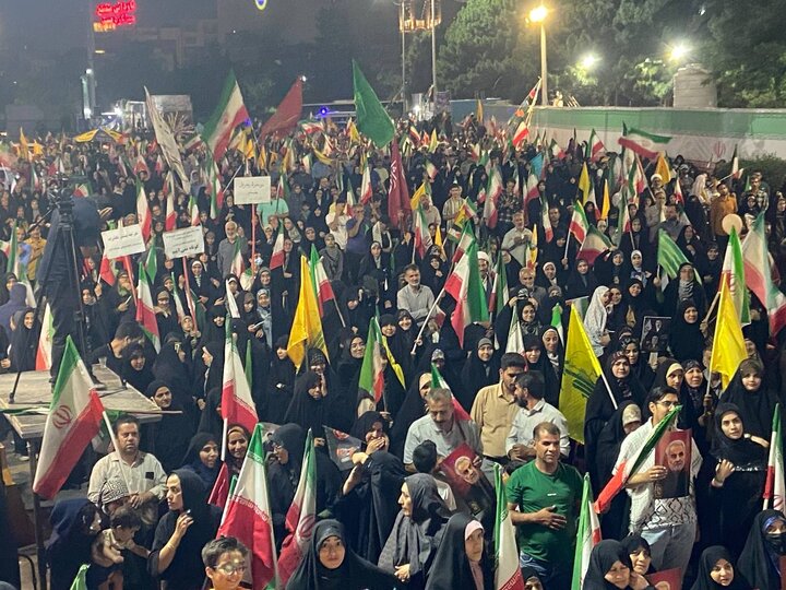 حماسه باشکوه مردم کرمان در یکصدمین شب مقاومت ملی